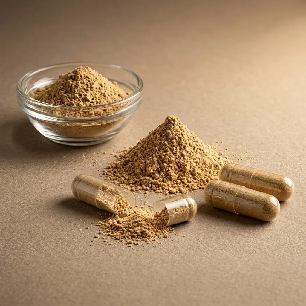 Capsule filling for supplement manufacturing
