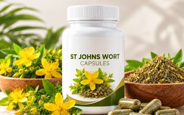 St John's Wort Capsules: Hypericin, Drug Interactions and Market Rules