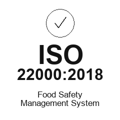 ISO 22000:2018 Certified