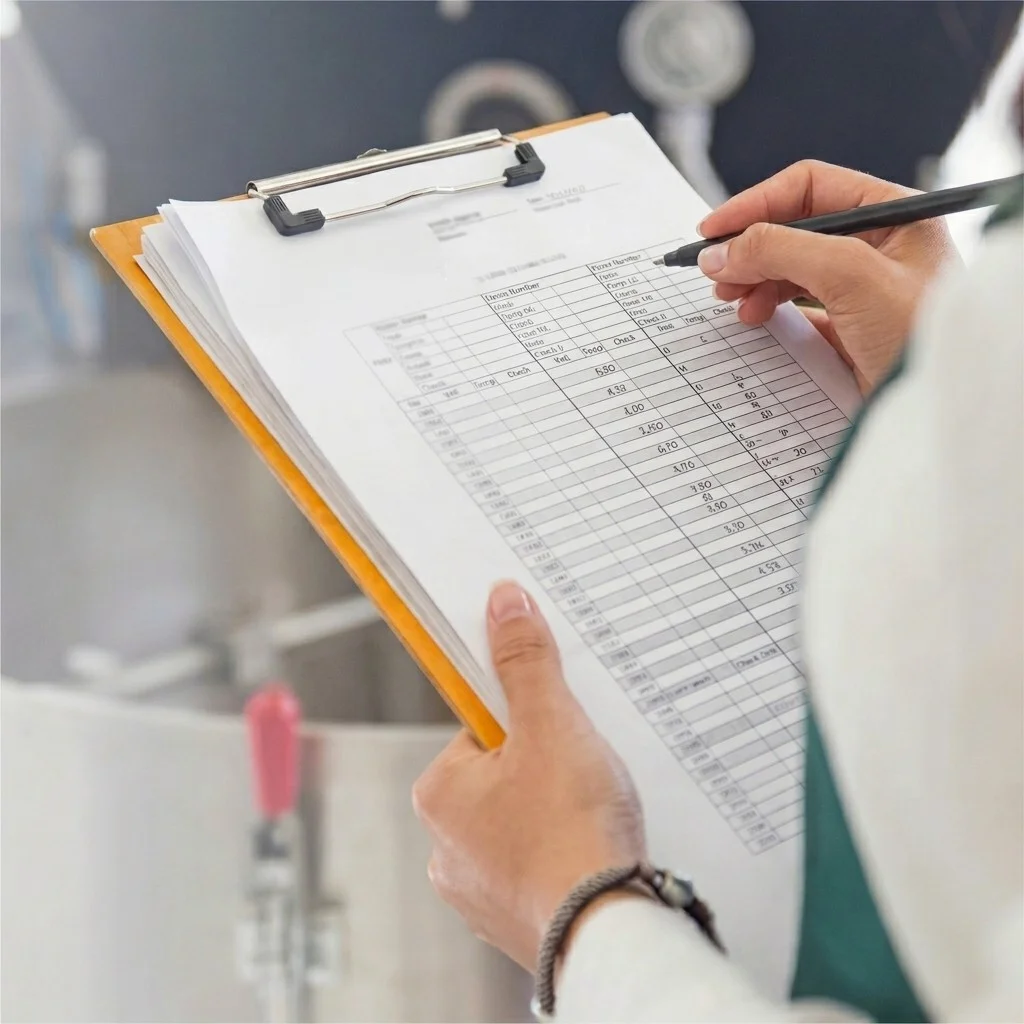 Batch quality assurance checklist at Arizone