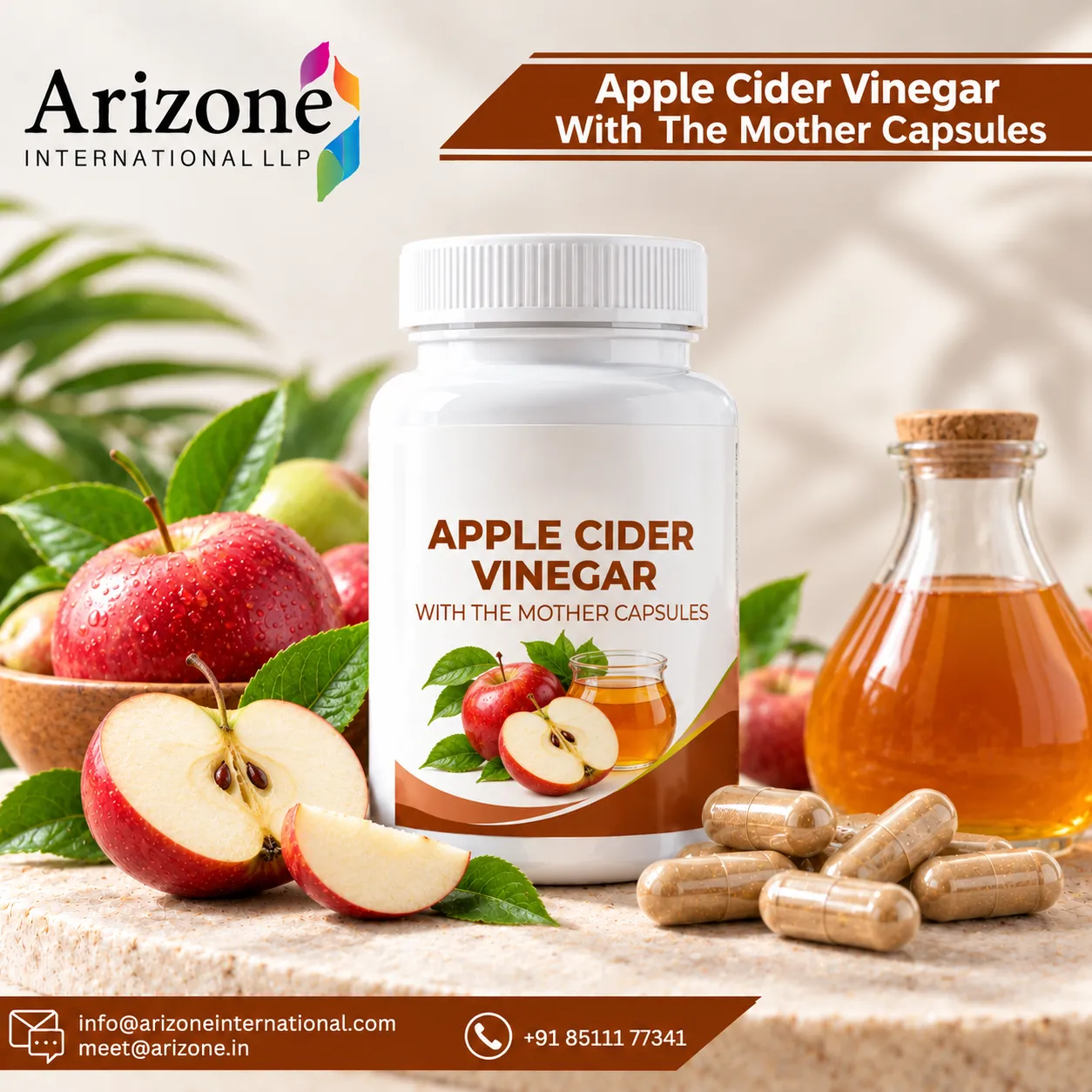Apple Cider Vinegar With The Mother Capsules
