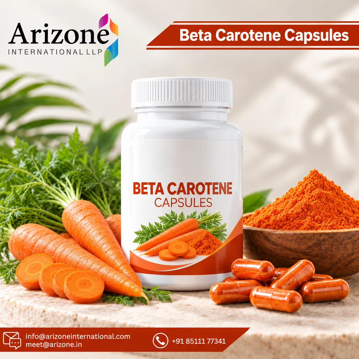 Beta Carotene Capsules photo