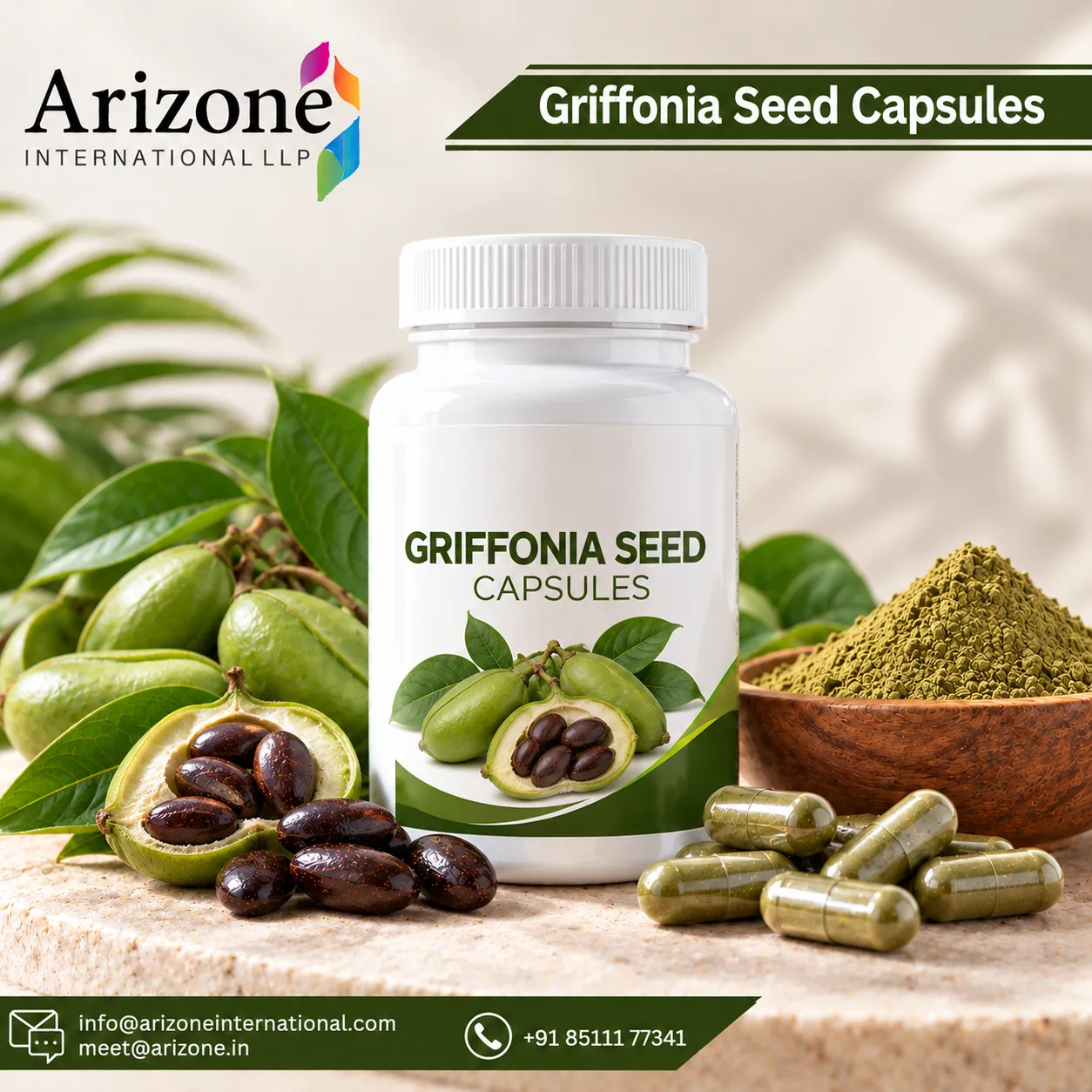 Griffonia Seed Capsules photo
