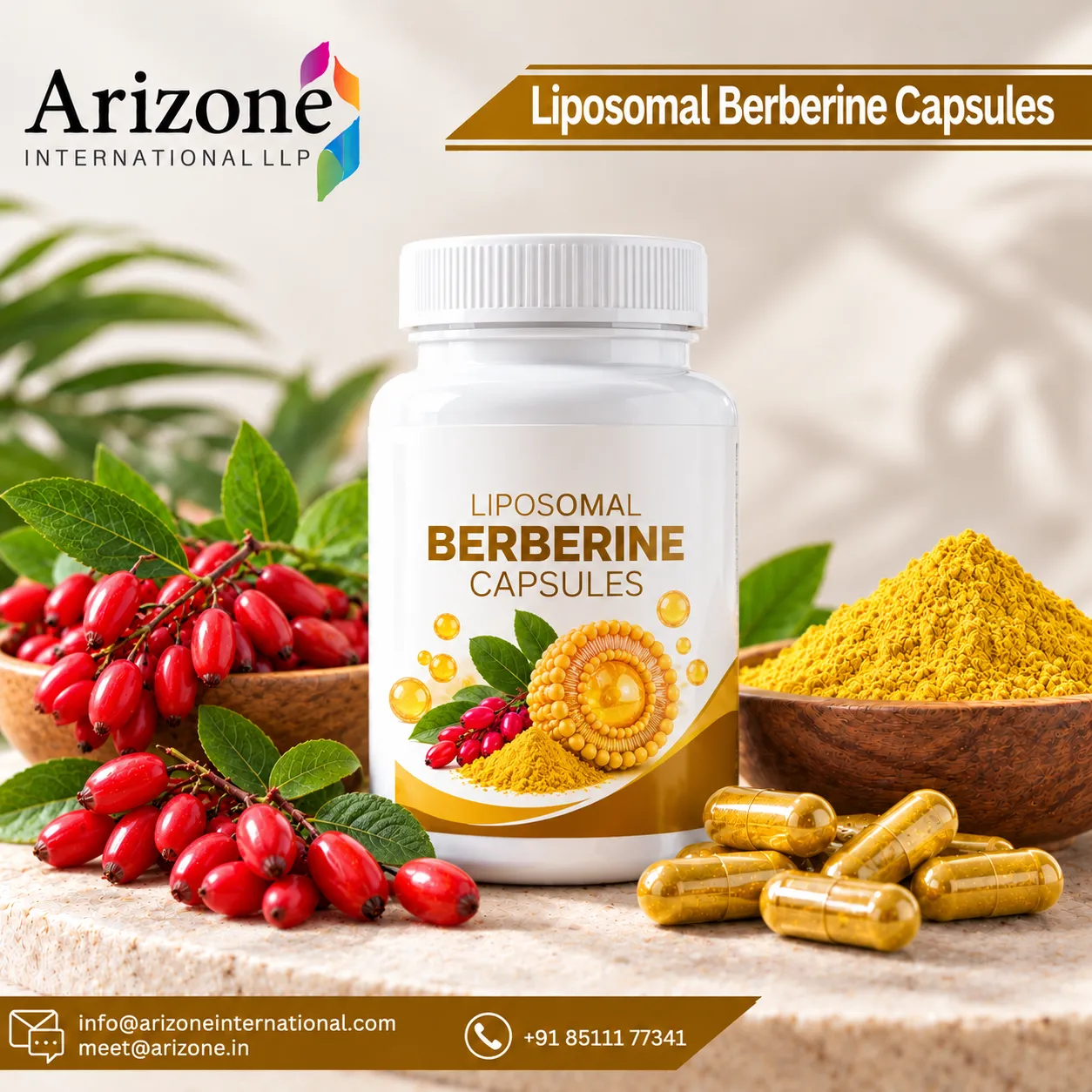 Liposomal Berberine Capsules