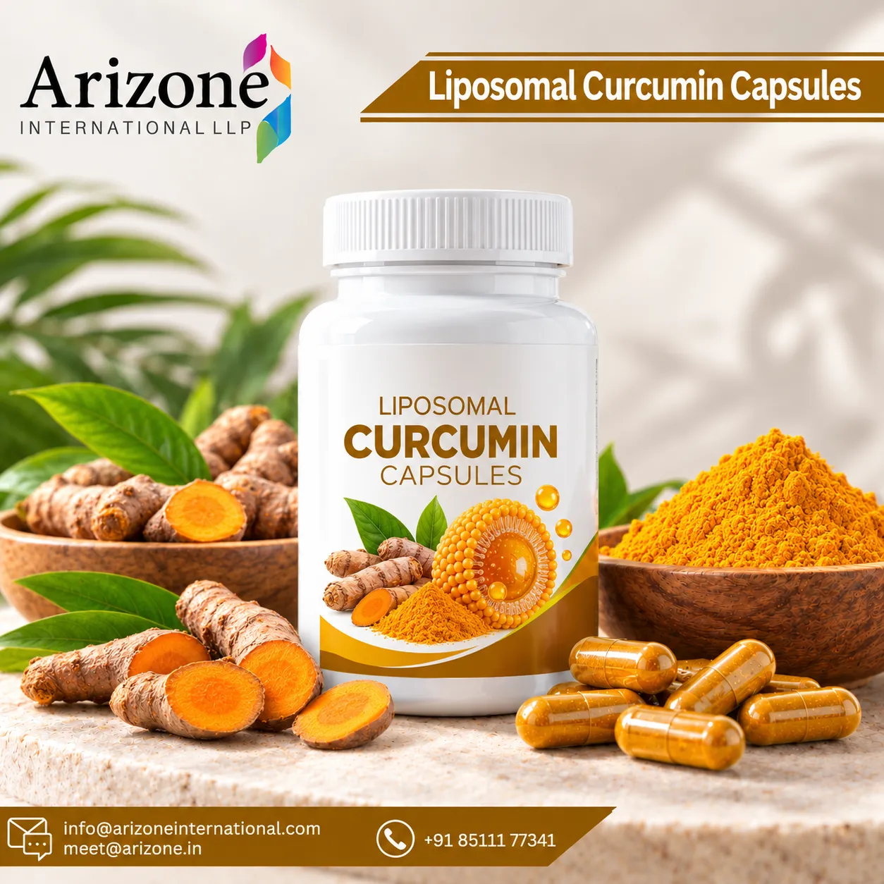 Liposomal Curcumin Capsules