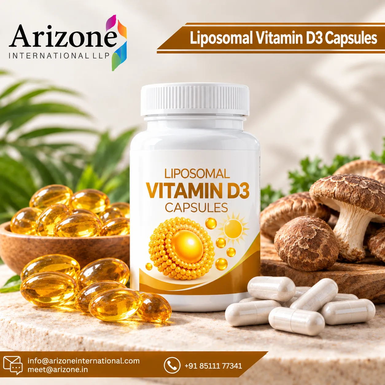 Liposomal Vitamin D3 Capsules