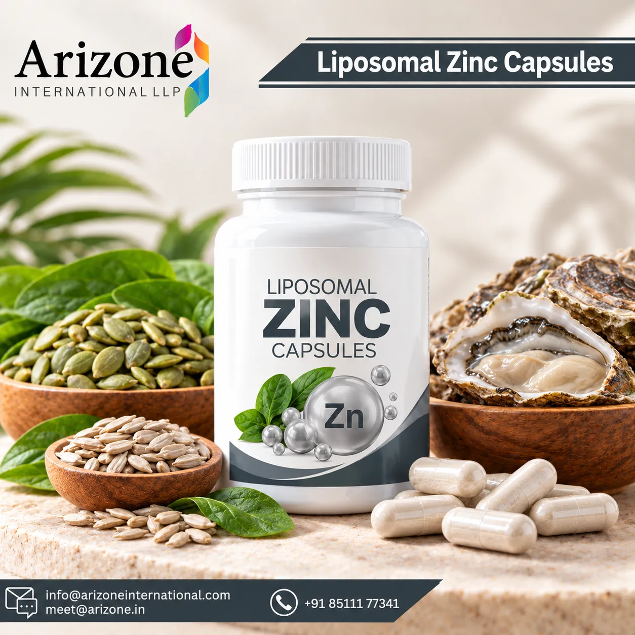 Liposomal Zinc Capsules
