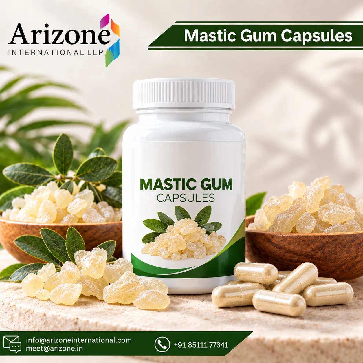 Mastic Gum Capsules photo