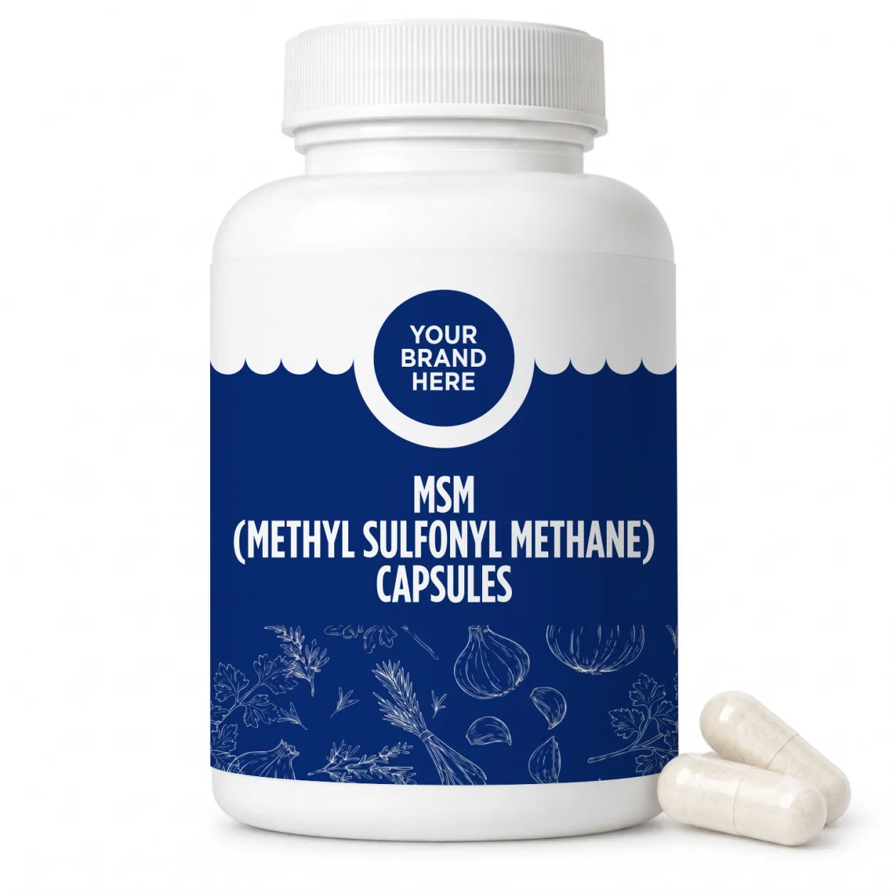 MSM (Methyl Sulfonyl Methane) Capsules