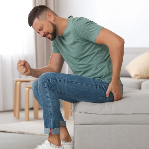 men feeling fan while sitting