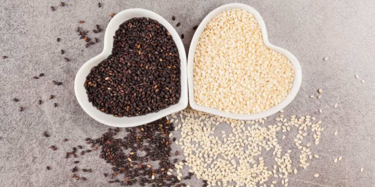 Black vs White Sesame Seeds