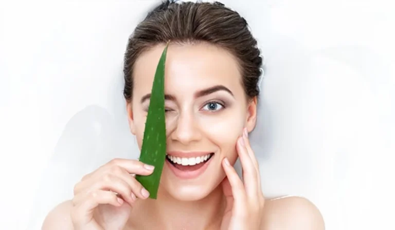 How to Use Aloe Vera on Face at Night