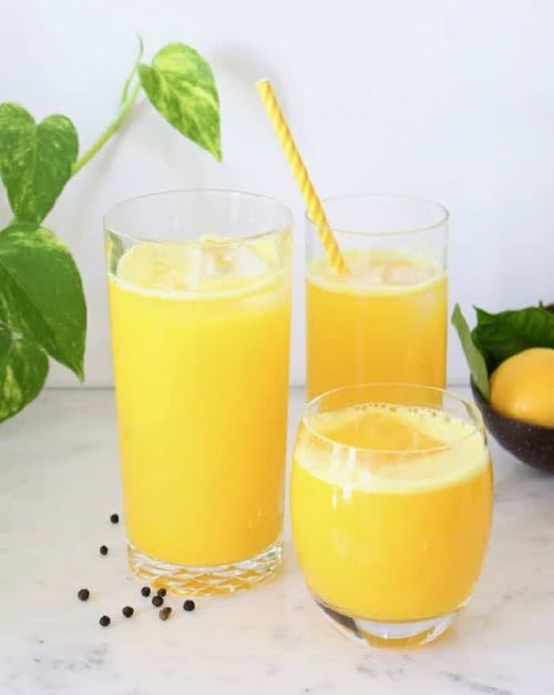 Ginger Turmeric-Lemonade Drink