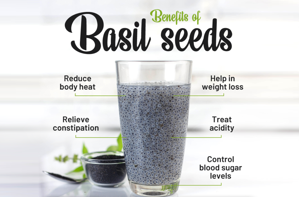 Health Benefits of Basil Seeds